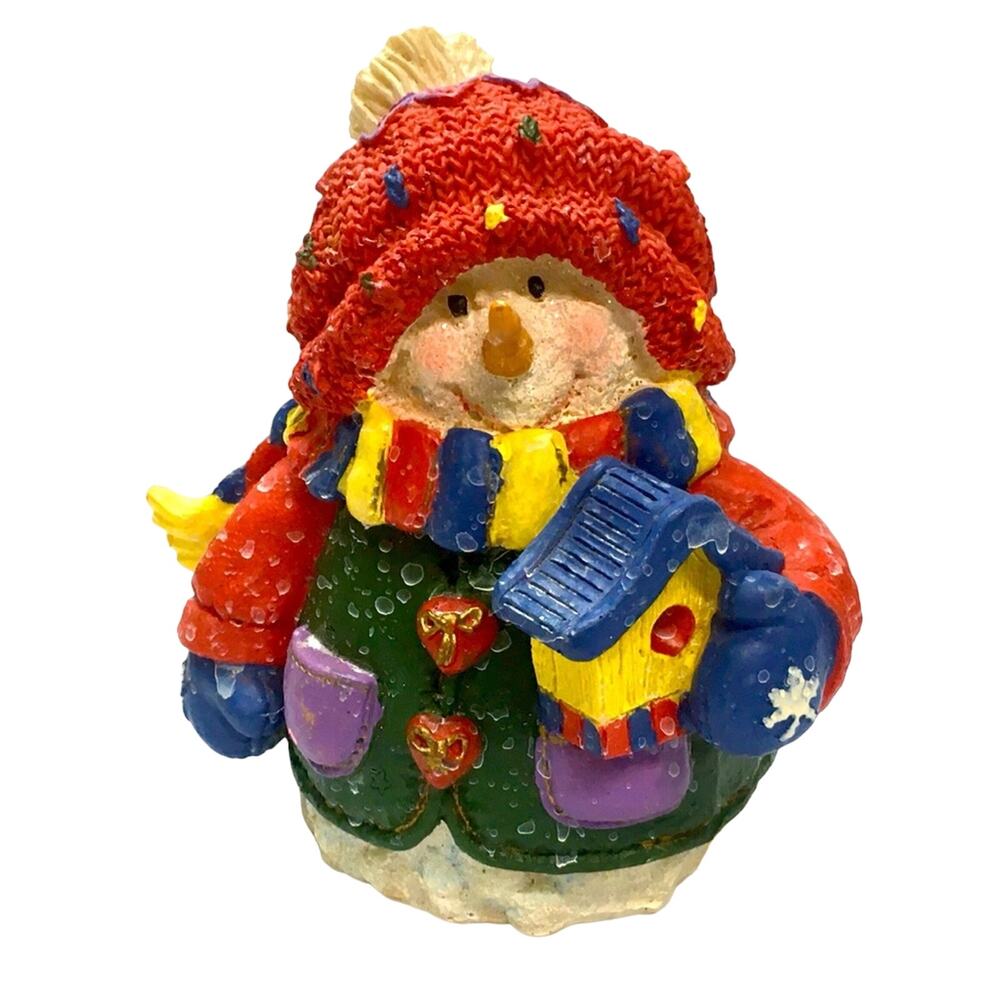 Christmas Snowman Figurine